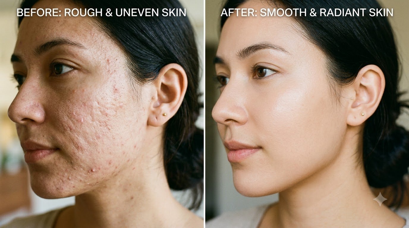 Skin texture comparison