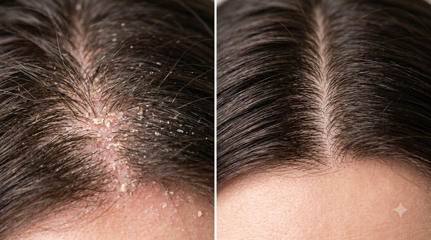 Scalp health comparison