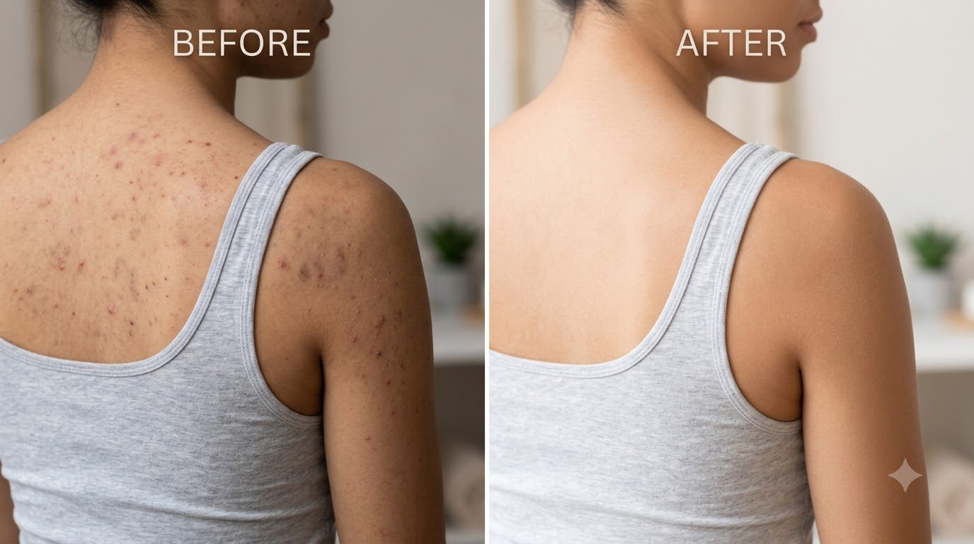 Skin treatment results