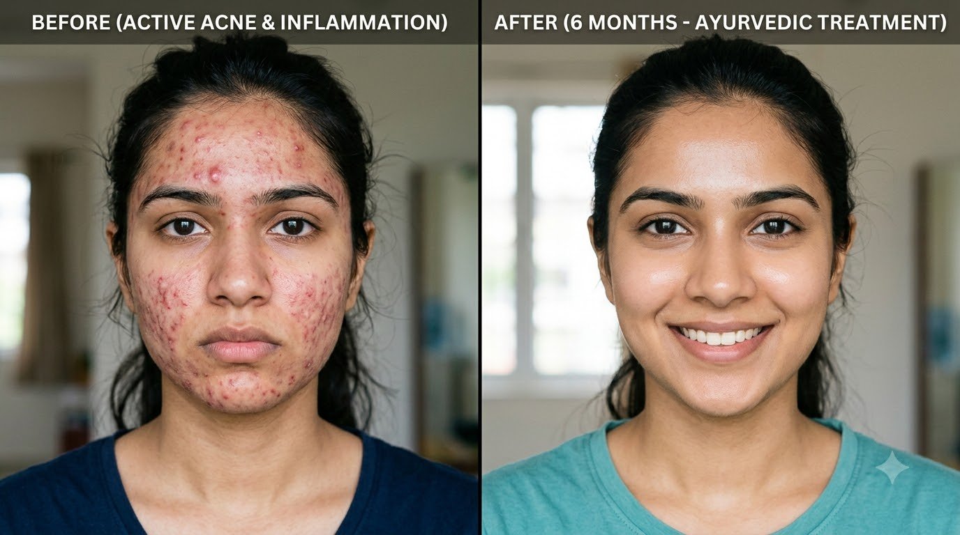 Skin treatment results